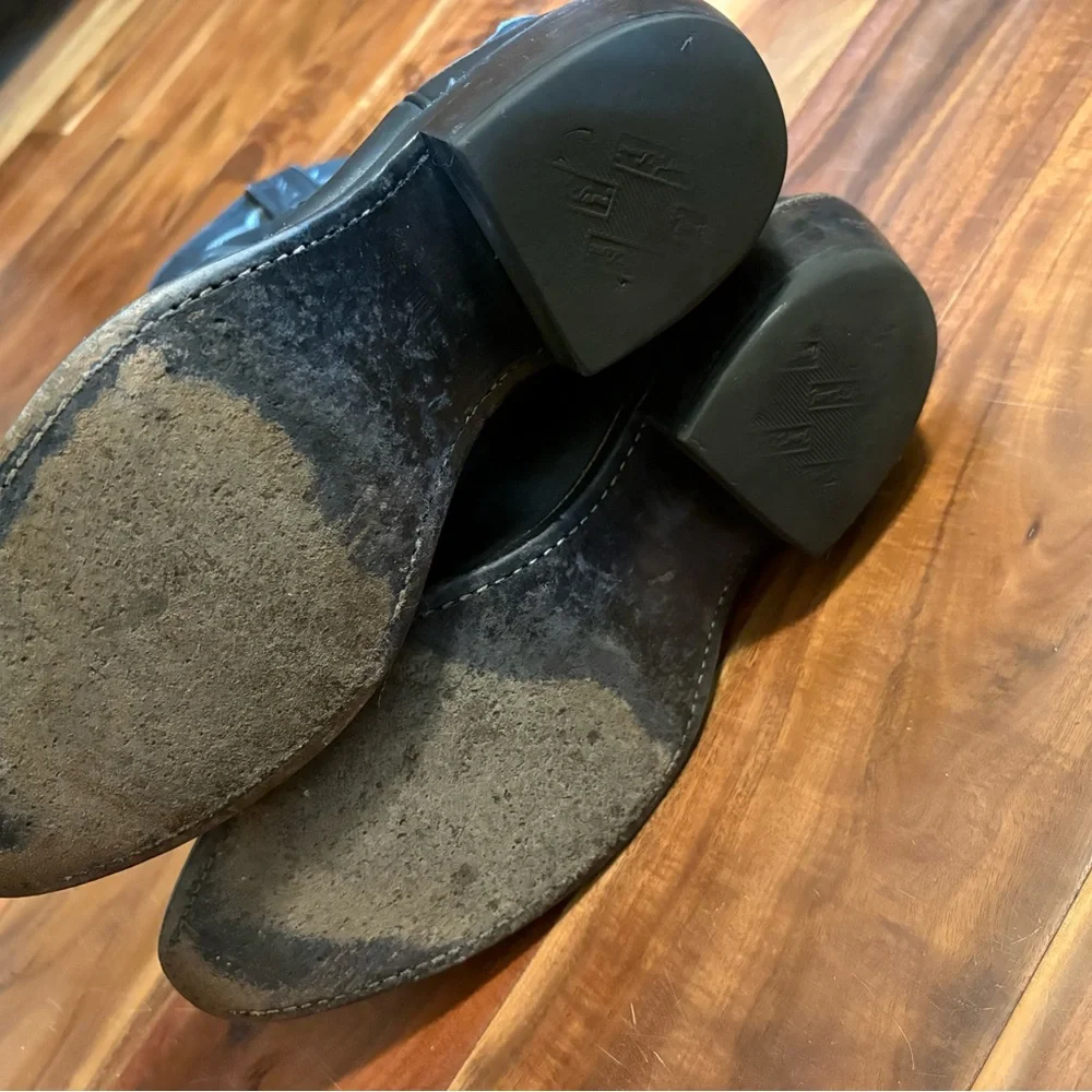 🤠 Tony Lama Black Leather Western Boots (Size‎ 10D)